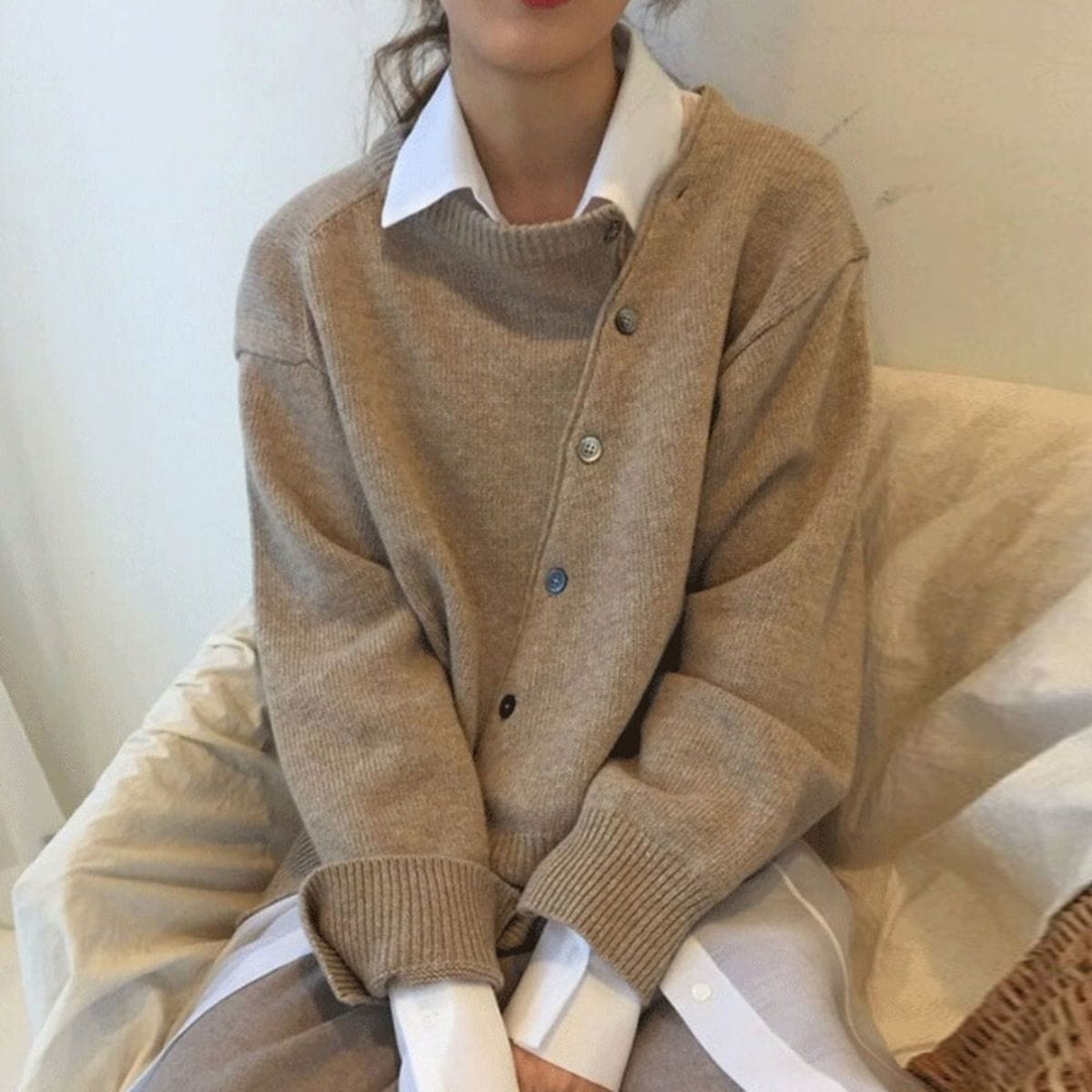 Out-Shine | Soft Cashmere Wrap Cardigan