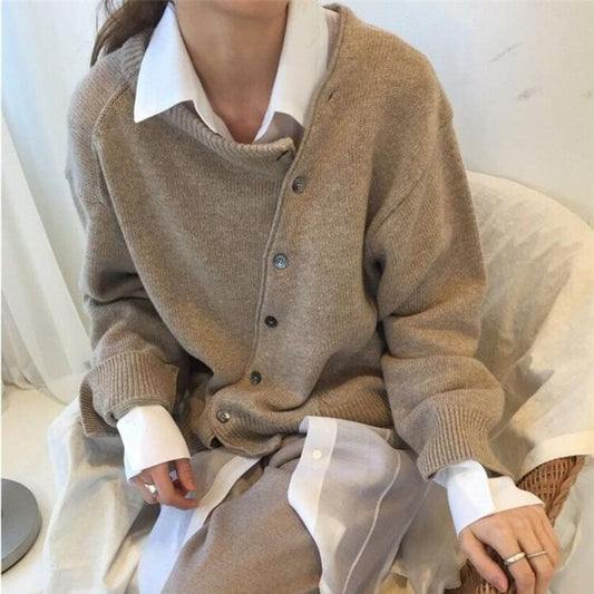Out-Shine | Soft Cashmere Wrap Cardigan