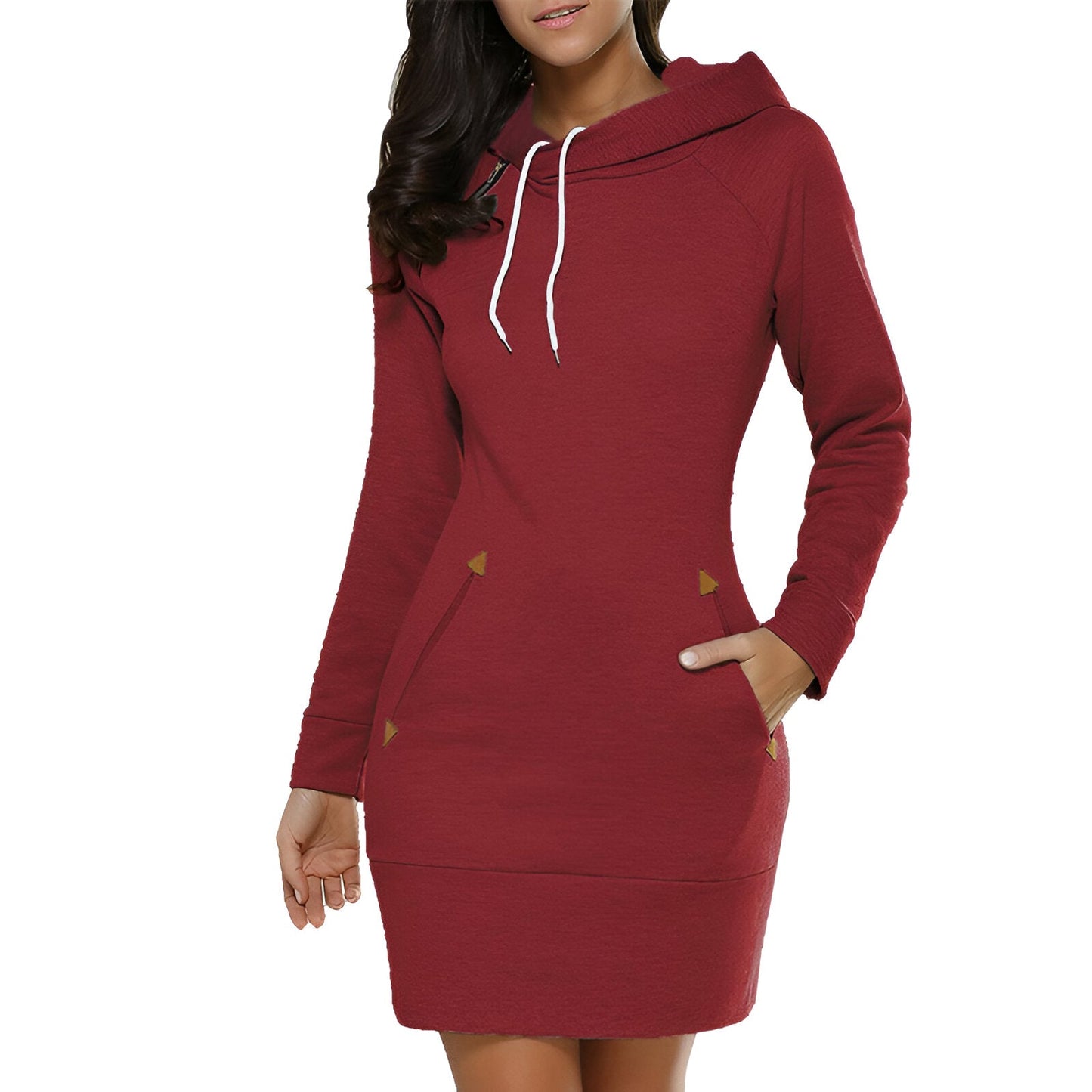 Out-Shine | Casual Hoodie Dress With Pockets