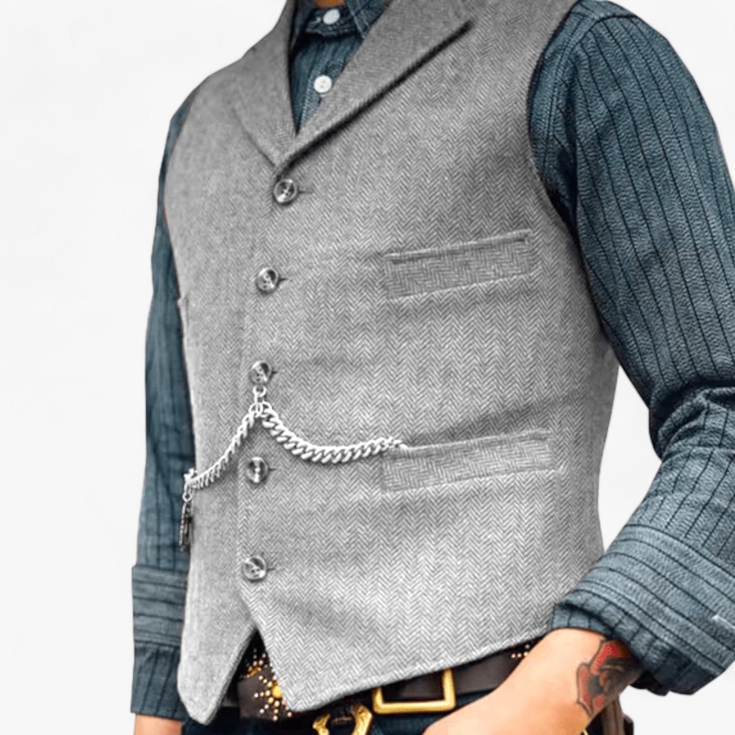 Out-Shine | Business Suit Vest - Timeless Elegance