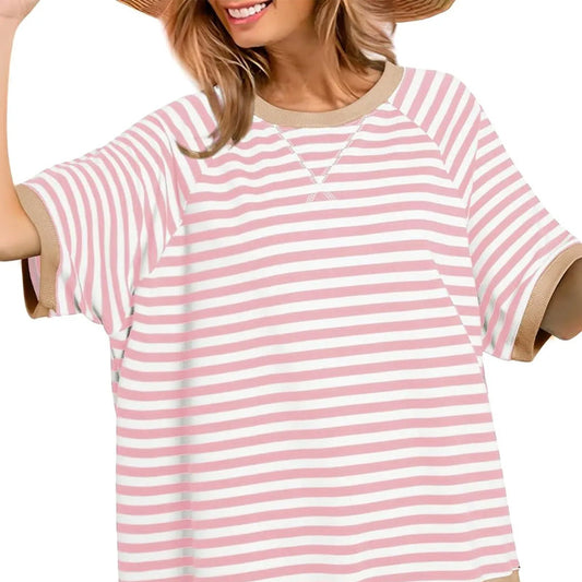 Out-Shine | Relaxed Striped T - Shirt