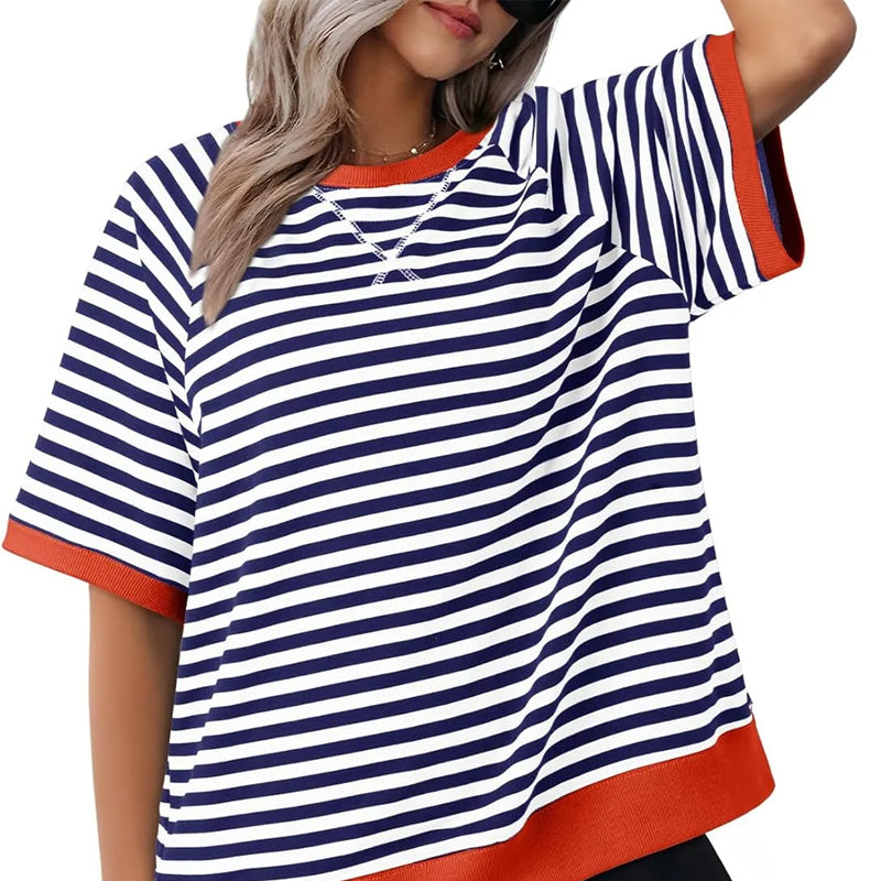 Out-Shine | Relaxed Striped T - Shirt