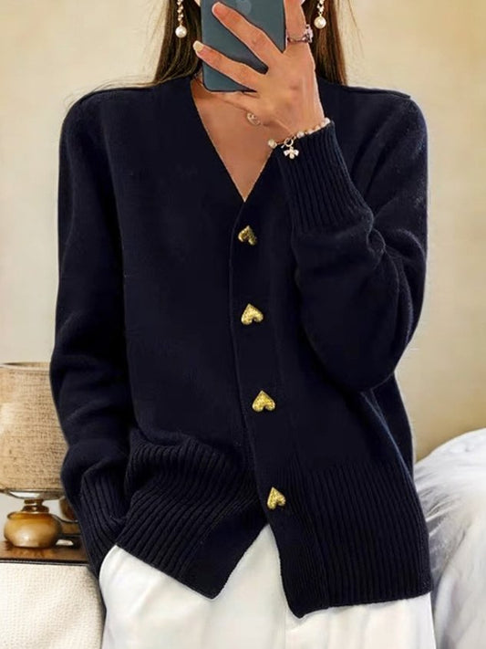 Out-Shine | Cardboard jacket with heart buttons