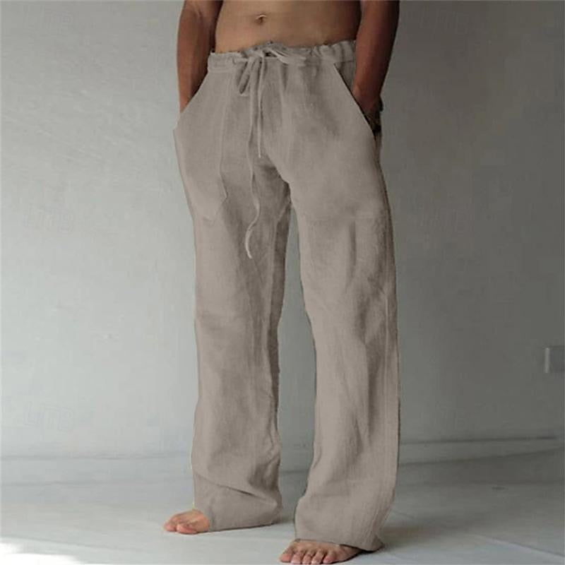 Out-Shine | Men Baggy Linen Pants
