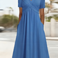 Out-Shine | Casual Dress with V-Neck