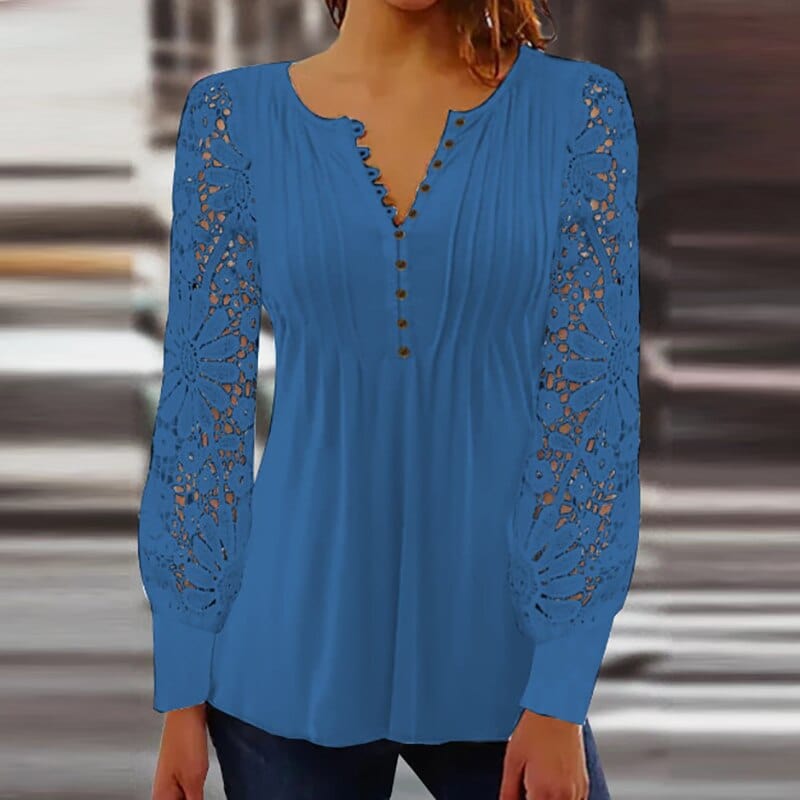 Out-Shine | Elegant Blouse With Long Sleeves
