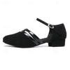 Out-Shine | Modern Dance Shoes For Women Black High-Quality Suede