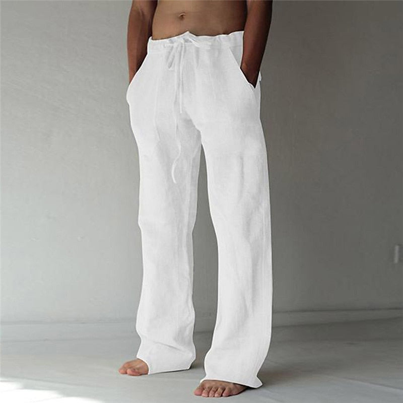 Out-Shine | Men Baggy Linen Pants