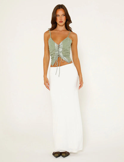 Out-Shine | Classic Bodycon Silhouette Maxi Skirt