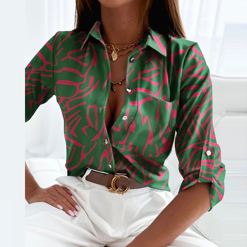 Out-Shine | Blouse with flip-flop