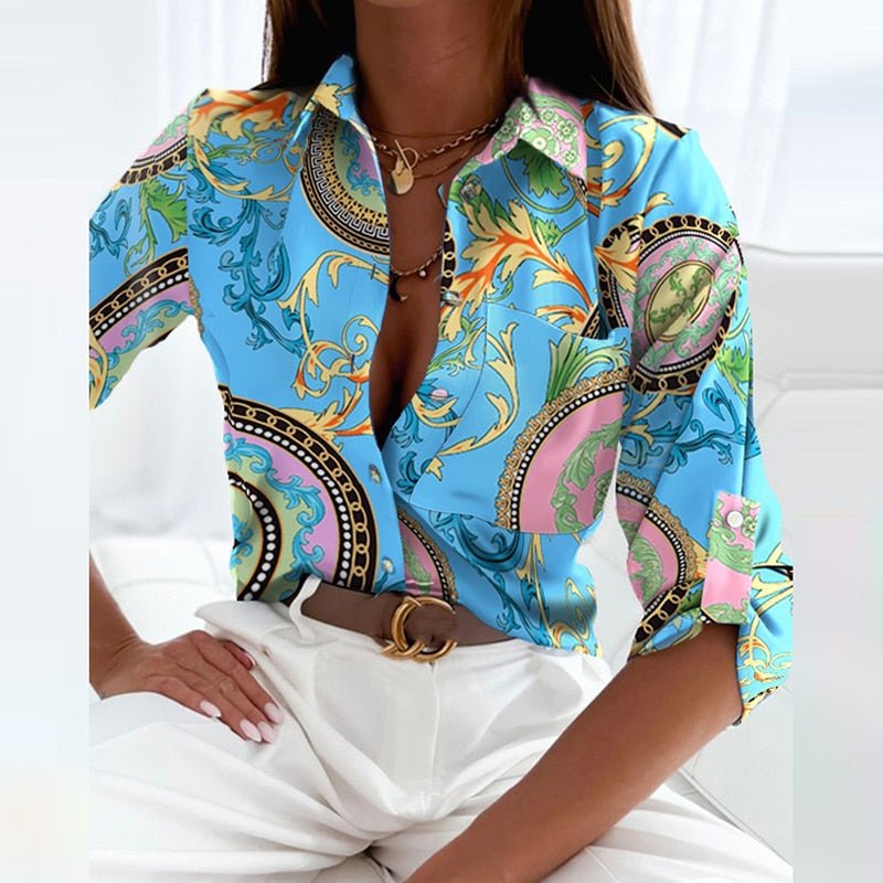 Out-Shine | Blouse with flip-flop