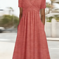Out-Shine | Casual Dress with V-Neck